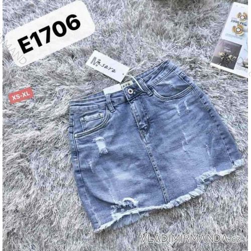 Women's denim skirt (xs-xl) msara MA520559