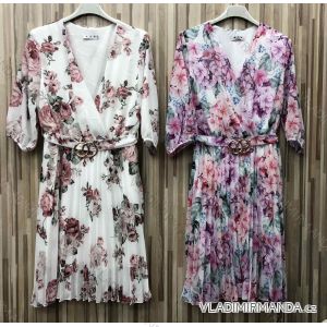 Women's Elegant Long Sleeve Dress (S / M ONE SIZE) ITALIAN FASHION IMWP21u3727