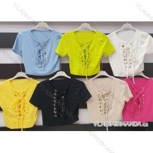 T-shirt short sleeve women (S / M ONE SIZE) ITALIAN FASHION IMWA21017