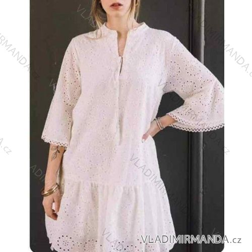 Dress with 3/4-sleeve ladies pocket (uni sl) ITALIAN Fashion IMWD20527