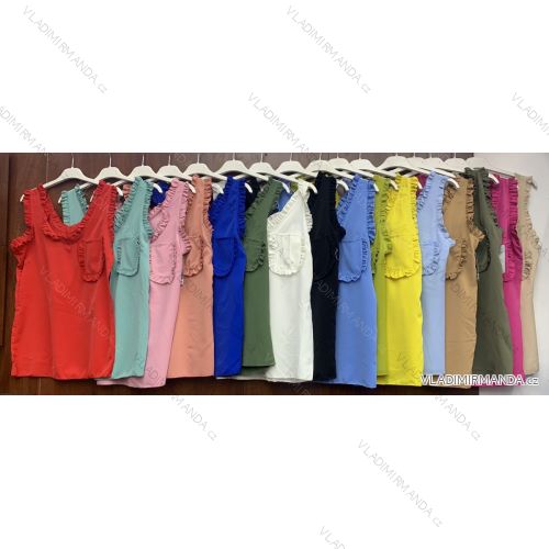 Dress with 3/4-sleeve ladies pocket (uni sl) ITALIAN Fashion IM3181746