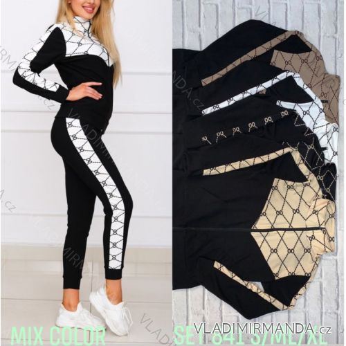 Set of long sweatpants and long sleeve sweatshirt for women (UNI S / XL) TURKISH FASHION TMWL209958