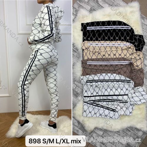 Set of long sweatpants and long sleeve sweatshirt for women (UNI S / XL) TURKISH FASHION TMWL209958