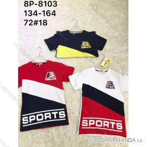 T-shirt short sleeve youth boys (134-164) ACTIVE SPORT ACT20XHZ-0041N