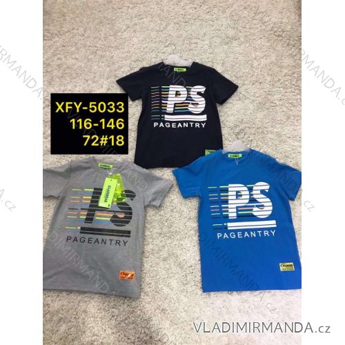 T-shirt short sleeve youth boys (134-164) ACTIVE SPORT ACT208P-8126