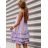 Summer short sleeve summer dress (S / M ONE SIZE) ITALIAN FASHION IMWY21019