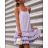 Summer short sleeve summer dress (S / M ONE SIZE) ITALIAN FASHION IMWY21019