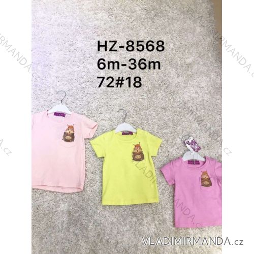 T-shirt short sleeve baby kids girls (86-116) ACTIVE SPORT ACT20SC-8729