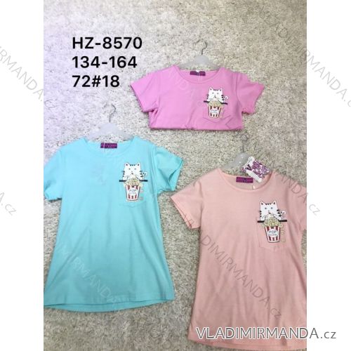 T-shirt short sleeve girls girls (134-164) ACTIVE SPORT ACT20HZ-8751