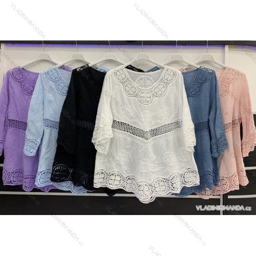 Dress with 3/4-sleeve ladies pocket (uni sl) ITALIAN Fashion IM3181746