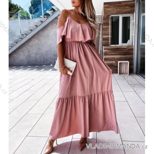 Dress with 3/4-sleeve ladies pocket (uni sl) ITALIAN Fashion IMWD20527