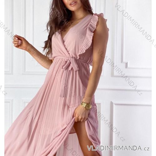 Dress with 3/4-sleeve ladies pocket (uni sl) ITALIAN Fashion IMWD20527