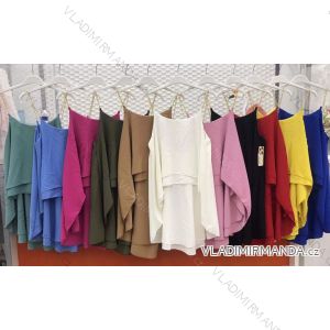 Dress with 3/4-sleeve ladies pocket (uni sl) ITALIAN Fashion IM3181746