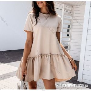 Summer long sleeve flowered women's dress (UNI S / L) ITALIAN FASHION IMK20150