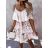 Summer dress with straps for women (UNI S / L) ITALIAN FASHION IMK20107