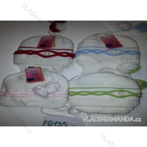 Winter Baby Girls Hat (3-4 years) ECHT K0155
