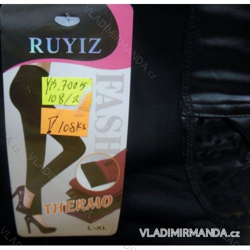 Leggings warm womens thermo oversized (m-xl / 2xl-3xl) RUYIZ YB7005
