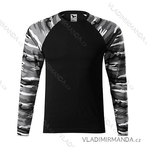 Camouflage LS T-shirt unisex camouflage gray S ADR-1663213
