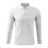 Single J. LS men's polo shirt white ADR-2110014
