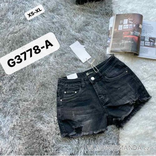 Kraťasy riflové krátké dámské (XS-XL) M.SARA MRS21355