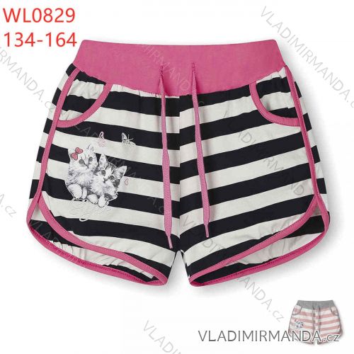 Shorts shorts  baby girl puppy (134-164) KUGO S3209