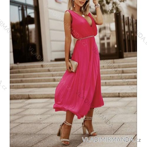 Dress with 3/4-sleeve ladies pocket (uni sl) ITALIAN Fashion IMWD20527