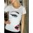 T-shirt elegant long sleeve women (S / M ONE SIZE) ITALIAN FASHION IMWK21008