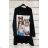 Summer long sleeve flowered women's dress (UNI S / L) ITALIAN FASHION IMK20150