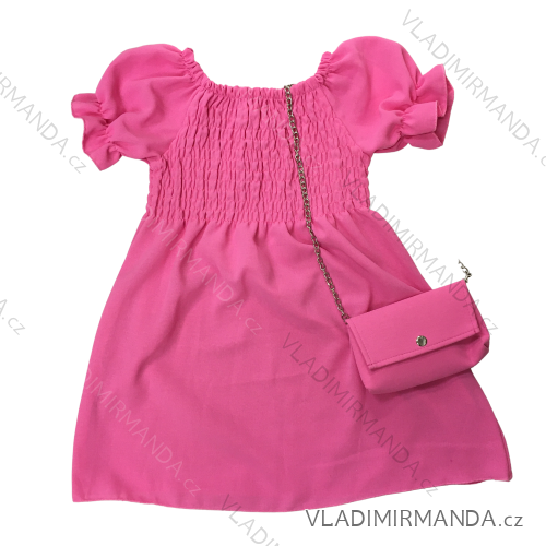 Dress for girls young girl with sequins (4-12 years) ITALIAN MLADA Móda IMM218022