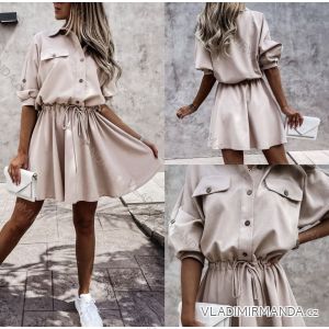 Elegant long sleeve dress for women (UNI S / L) ITALIAN FASHION IMWA20998