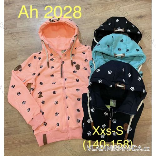 Hoodie Zipper Teen Girls (XXS-M, 140-158) VINTE VIN19AH2027