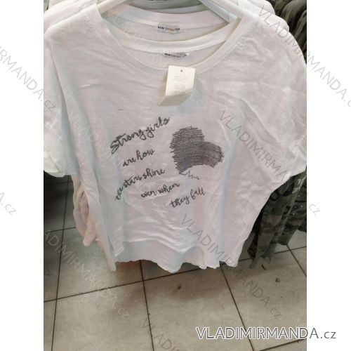 T-shirt short sleeve ladies (uni xl / 2xl) ITALIAN FASHION IM720038