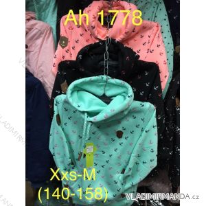 Hoodie Zipper Teen Girls (XXS-M, 140-158) VINTE VIN24AH1778