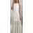 Long sleeveless dress womens neon (uni sl) ITALIAN MODA IMT18439 S / M one size white