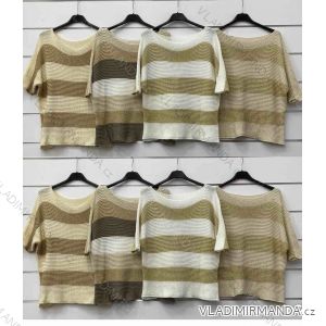 Women's Long Sleeve Sweater (S / M / L one size) ITALIAN FASHION IMWA214327