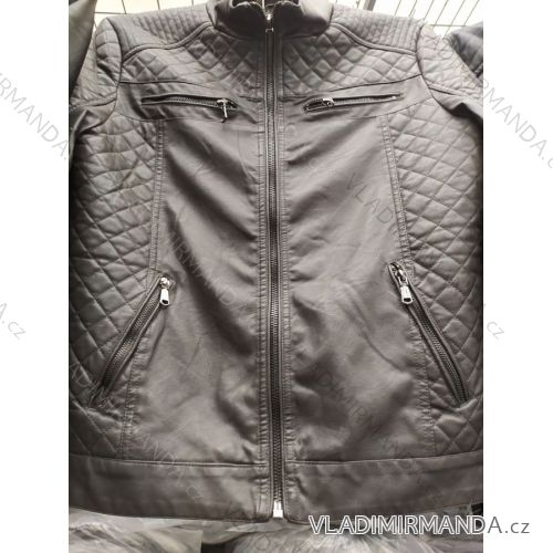 Men's leatherette jacket (3xl-7xl) RESPLENDENT MA519017