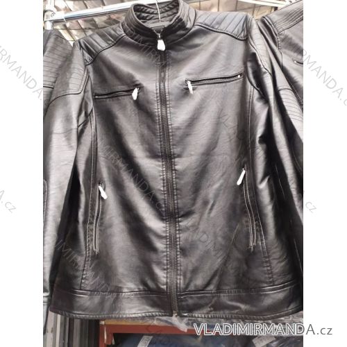 Men's leatherette jacket (3xl-7xl) RESPLENDENT MA519017