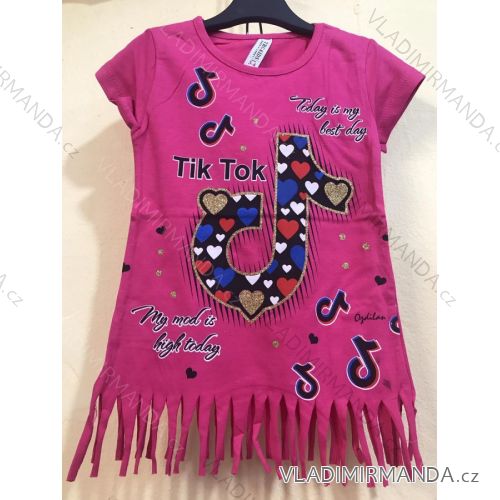 T-shirt short sleeve children´s girl (8-12 years) TURKISH PRODUCTION TVB20011