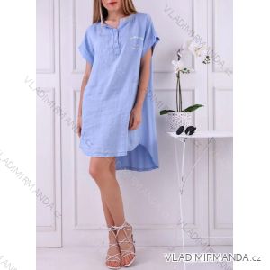 Dress with 3/4-sleeve ladies pocket (uni sl) ITALIAN Fashion IM3181746