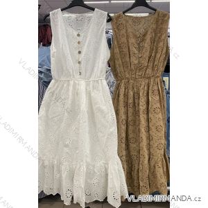 Dress with 3/4-sleeve ladies pocket (uni sl) ITALIAN Fashion IM3181746