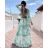 Women's Elegant Long Long Sleeve Dress (UNI S / M) ITALIAN FASHION IMM2139251AL