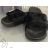 Slippers with ladies' fur (36-41) SHOES OB118GC1524 37 black