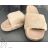 Slippers with ladies' fur (36-41) SHOES OB118GC1524 37 black