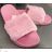 Slippers with ladies' fur (36-41) SHOES OB118GC1524 37 black