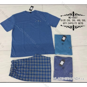 Pajamas short men's oversized (2xl-5xl) N-FEEL MC-0557