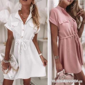 Women's elegant long sleeve shirt dress (S / M ONE SIZE) ITALIAN FASHION IMWK21013