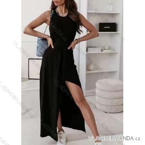 Summer long dress with straps women (S / M ONE SIZE) ITALIAN FASHION IMD21616