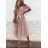 Women's Elegant Long Sleeve Dress (S / M ONE SIZE) ITALIAN FASHION IMWP21u3727