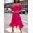 Women's Elegant Long Sleeve Dress (S / M / L ONE SIZE) ITALIAN FASHION IMWA21002