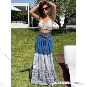 LONG WOMEN'S SUMMER SKIRT (uni m-l) ITALIAN FASHION IMM20300